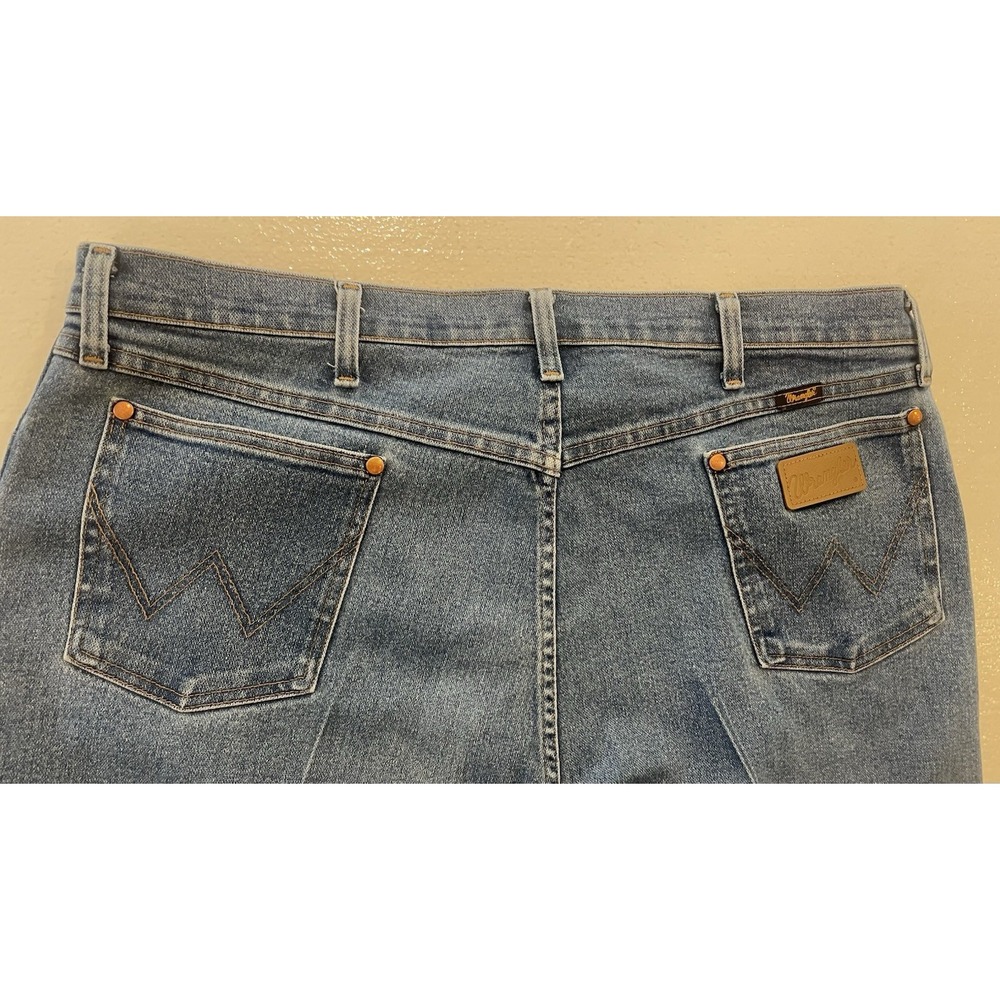 Men's WRANGLER 40x32 Tan A103 3030 Cowboy Cut Active Flex Denim Jeans